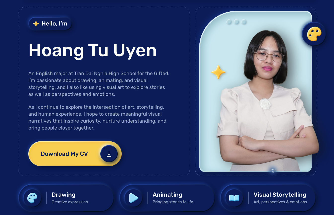TU.UYEN — Hoang Tu Uyen — Personal Website